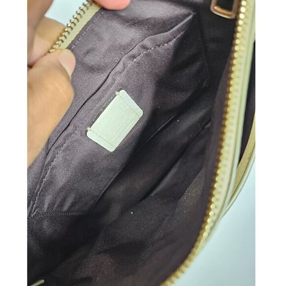 Coach F58316 Signature POP Crossbody East/West Leather Handbag - Picture 6 of 10